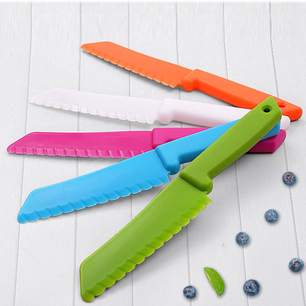 Camping Cooking Knife - 어린이를위한 1pc 플라스틱 주방 도구 도마