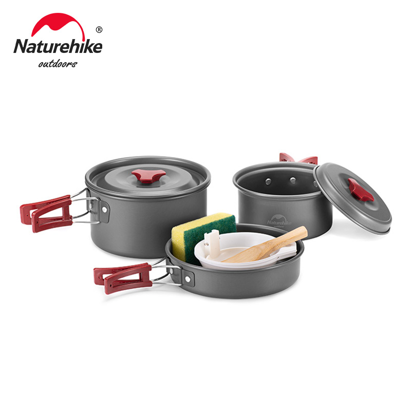 Camping Cooking All In One - 네이처하이크 초경량 야외 캠핑 조리기구 냄비