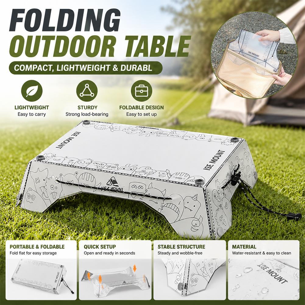 Camping Cooking Tray - 휴대용 다기능 접이식 캠핑 테이블 PP