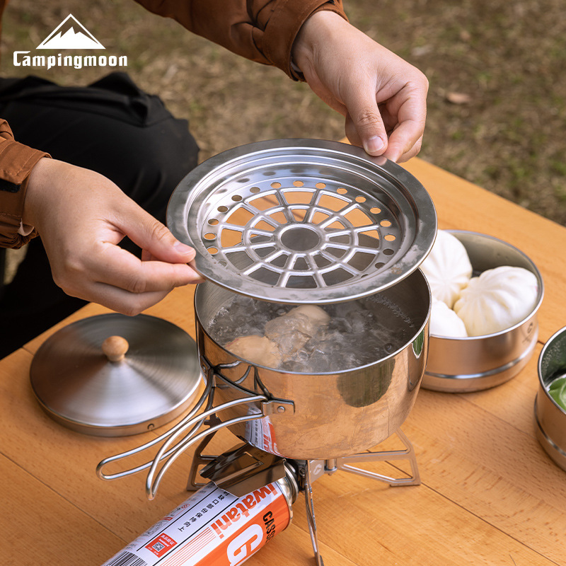 Camping Cooking Tray - S363-DT 중형 찜기 트레이 304 스테인리스