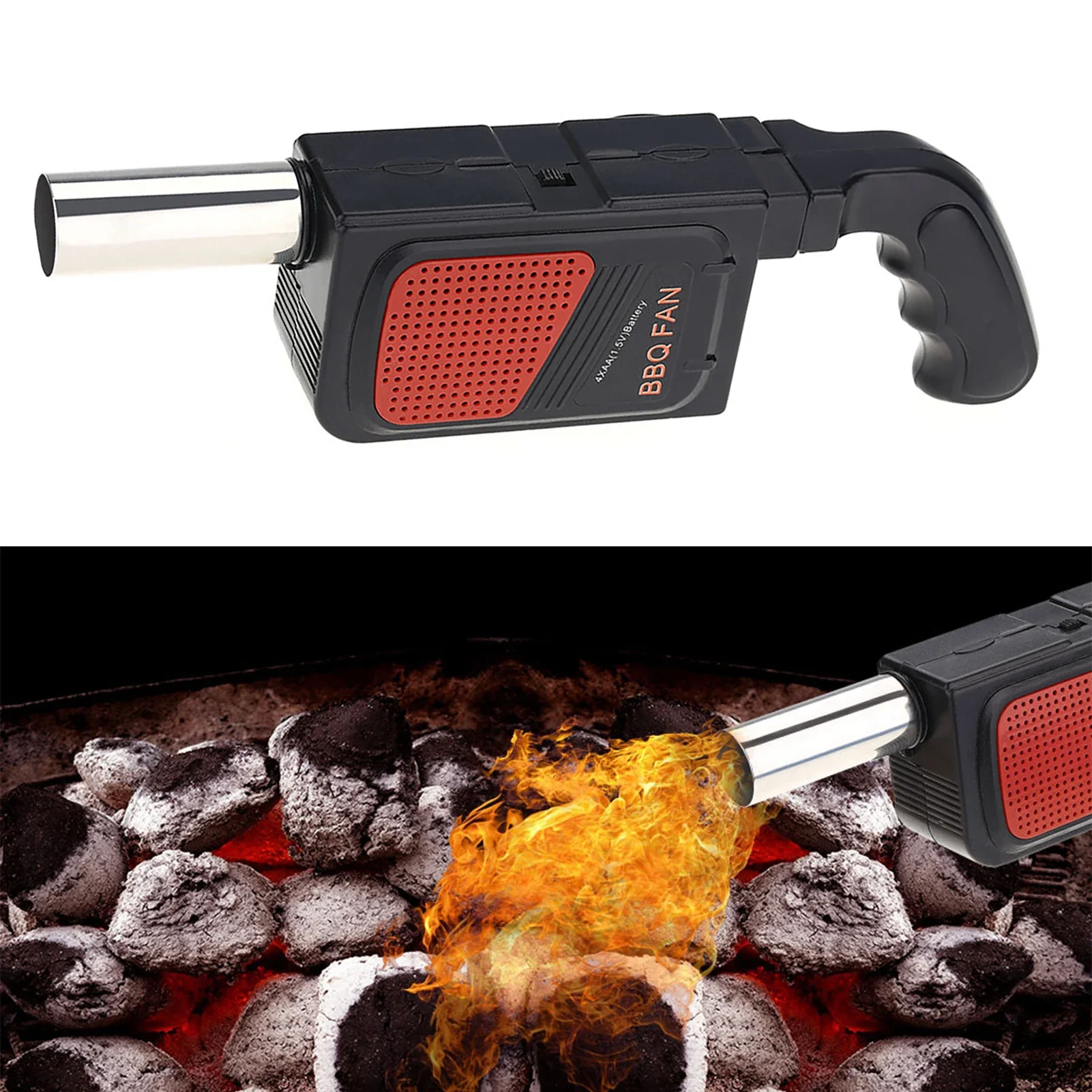 Camping Cooking Equipment - 휴대용 핸드헬드 전기 바베큐 팬 공기