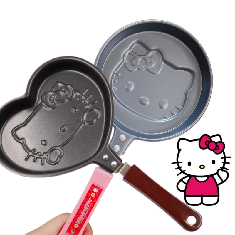 Japan Camping Cooking - 귀여운 헬로키티 미니 만화 팬케이크 계란