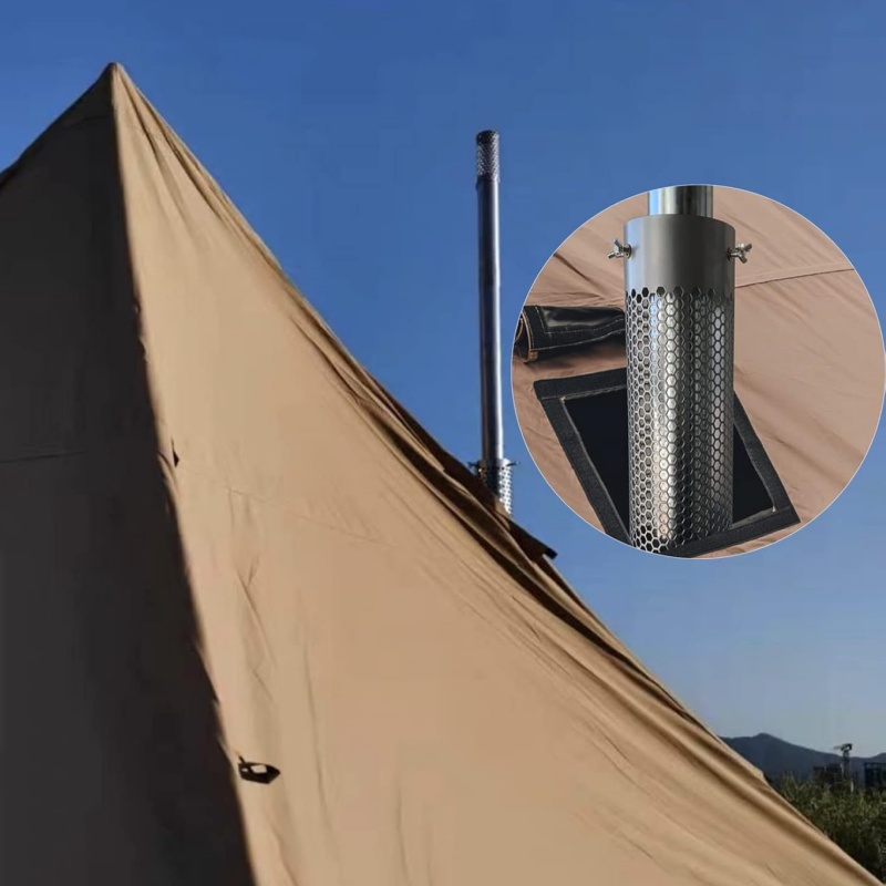 캠핑 스토브 파이프 스테인리스 스틸 굴뚝 튜브 야외 텐 - Camping Cooking Cover 리뷰 및 가격
