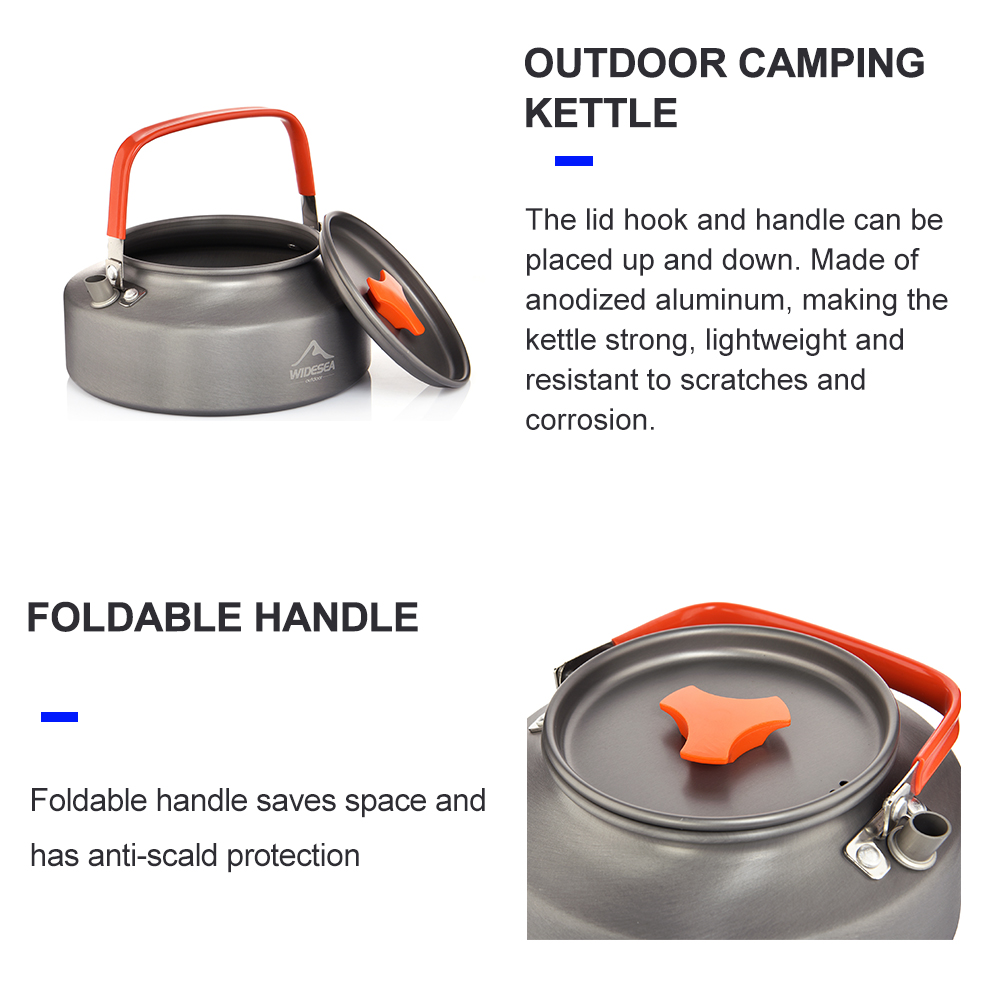 Widesea 캠핑용 물 주전자, 야외 커피 주전자,  - Camping Cooking Ware 리뷰 및 가격