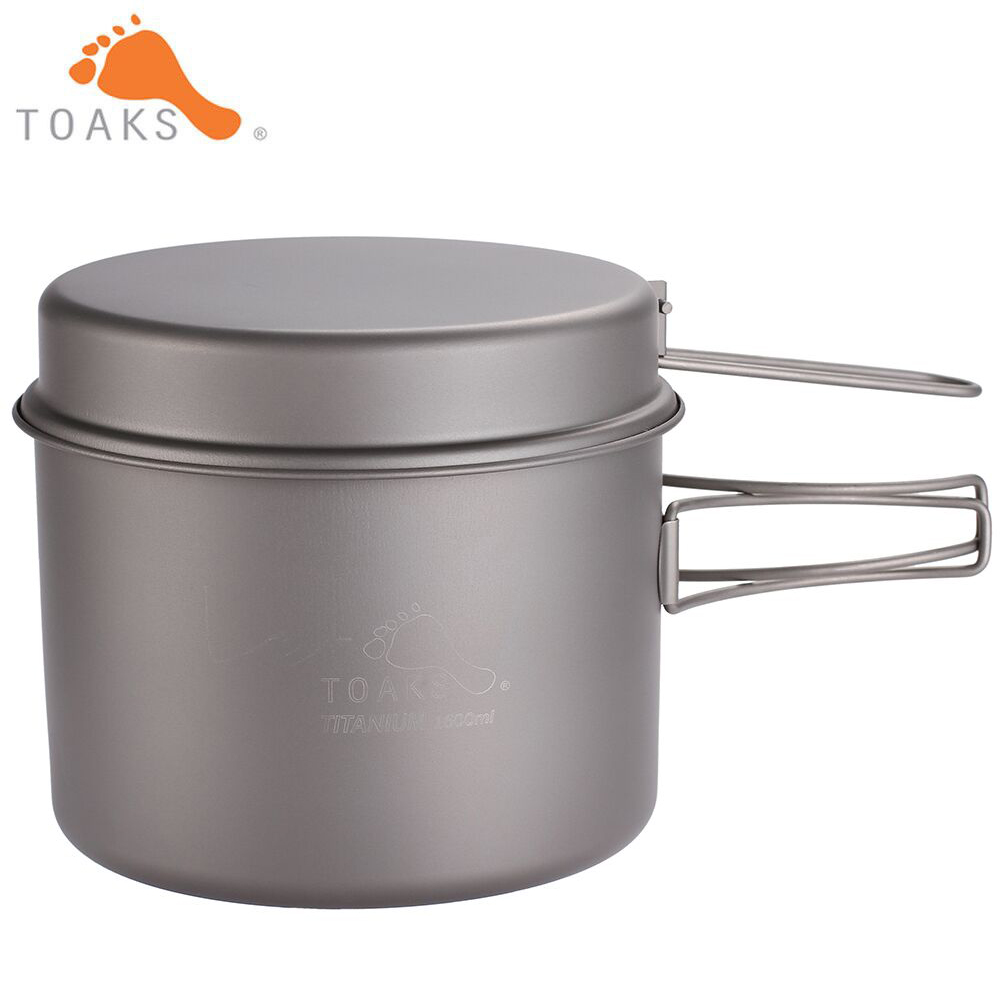 TOAKS 초경량 티타늄 냄비 프라이팬 조리기구 세트, - Camping Cooking Pan 리뷰 및 가격