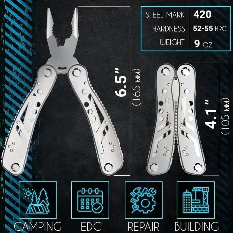 24in1 멀티툴 올인원 다기능 장비 (칼, 플라이어, - Camping Cooking Knife 리뷰 및 가격