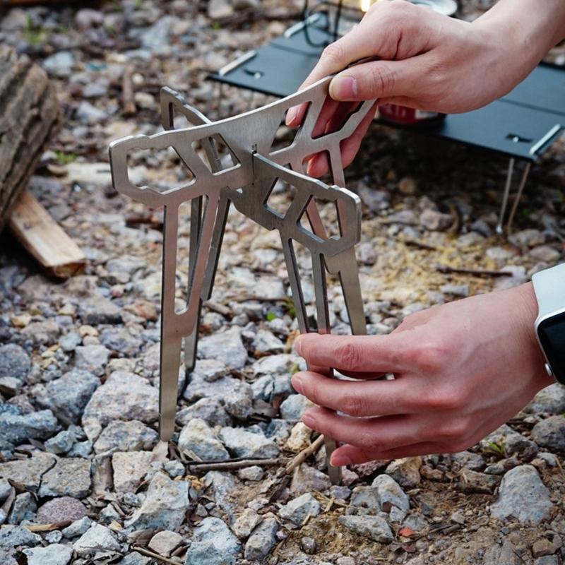 55kd 접이식 캠프 스토브베이스 야외 요리 스테인리스 - Camping Cooking Pan 리뷰 및 가격