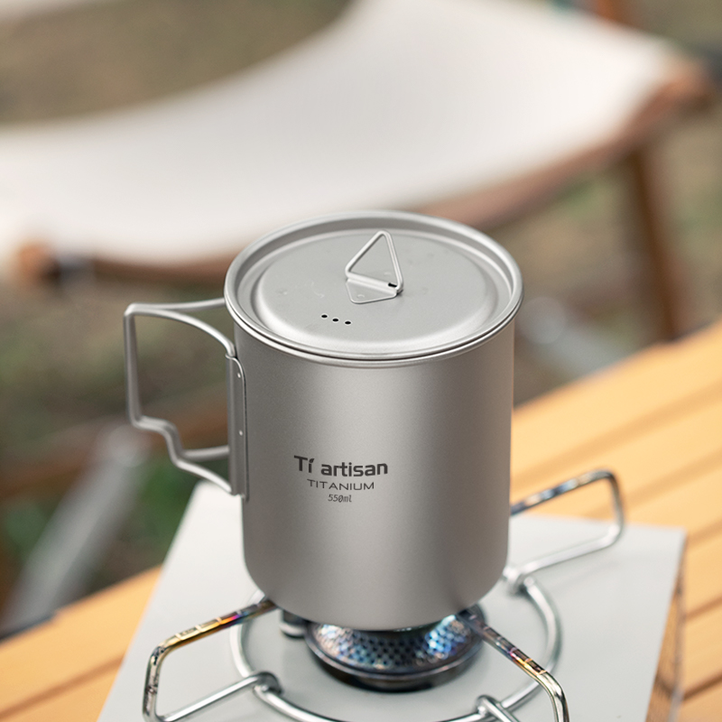 Tiartisan 야외 티타늄 경량 휴대용 차 커피 컵 - Camping Cooking Pan 리뷰 및 가격