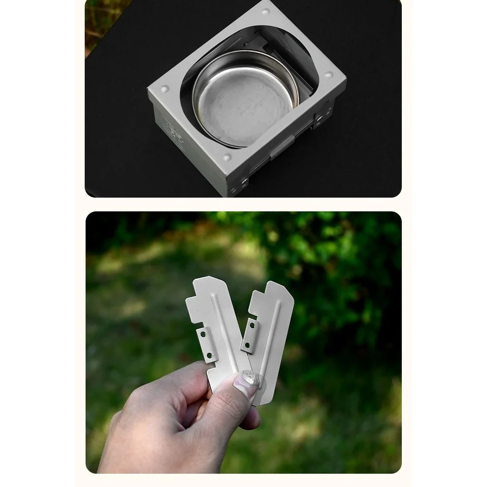 휴대용 접이식 독일산 고체 연료 스토브 (캠핑, 야외  - Camping Cooking Tray 리뷰 및 가격