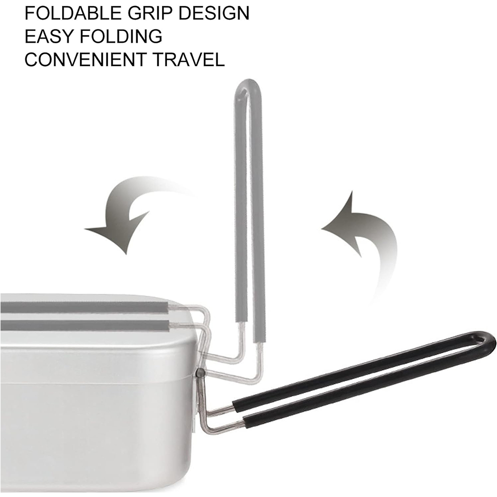 800ML 알루미늄 도시락 상자 야외 캠핑 조리기구 식 - Camping Cooking Equipment 리뷰 및 가격