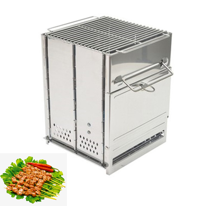목재 난로 야외 캠핑 장비 분해 가능 휴대용 피크닉 스 - Camping Cooking Equipment 리뷰 및 가격