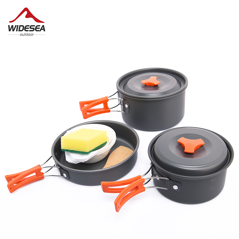 Widesea 캠핑 야외 조리기구 세트 식기 요리 칼  - Camping Cooking Ware 리뷰 및 가격