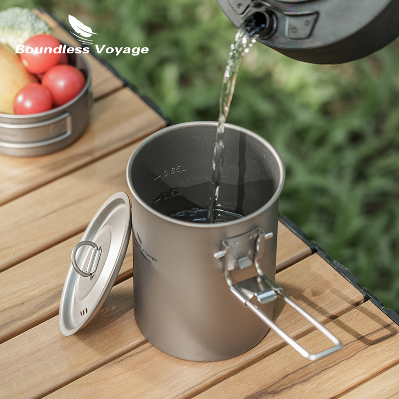 무한 항해 900ml 티타늄 냄비 컵 캠핑 조리기구 접 - Camping Cooking Tray 리뷰 및 가격