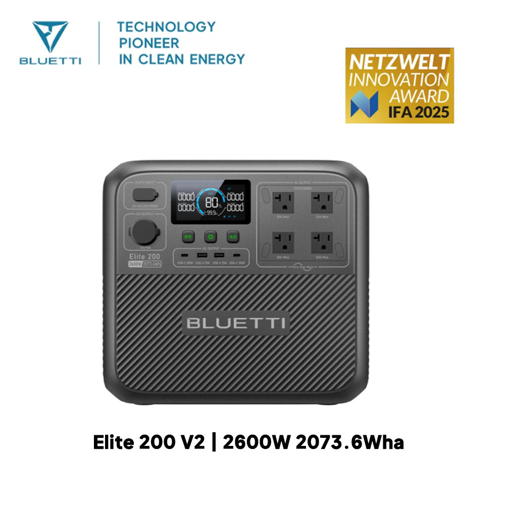 【리뉴얼】BLUETTI Elite 200 V2 휴대용  - Camping Cooking Equipment 리뷰 및 가격