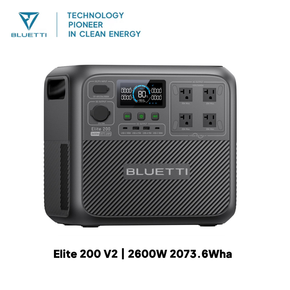 【리뉴얼】BLUETTI Elite 200 V2 휴대용  - Camping Cooking Equipment 리뷰 및 가격