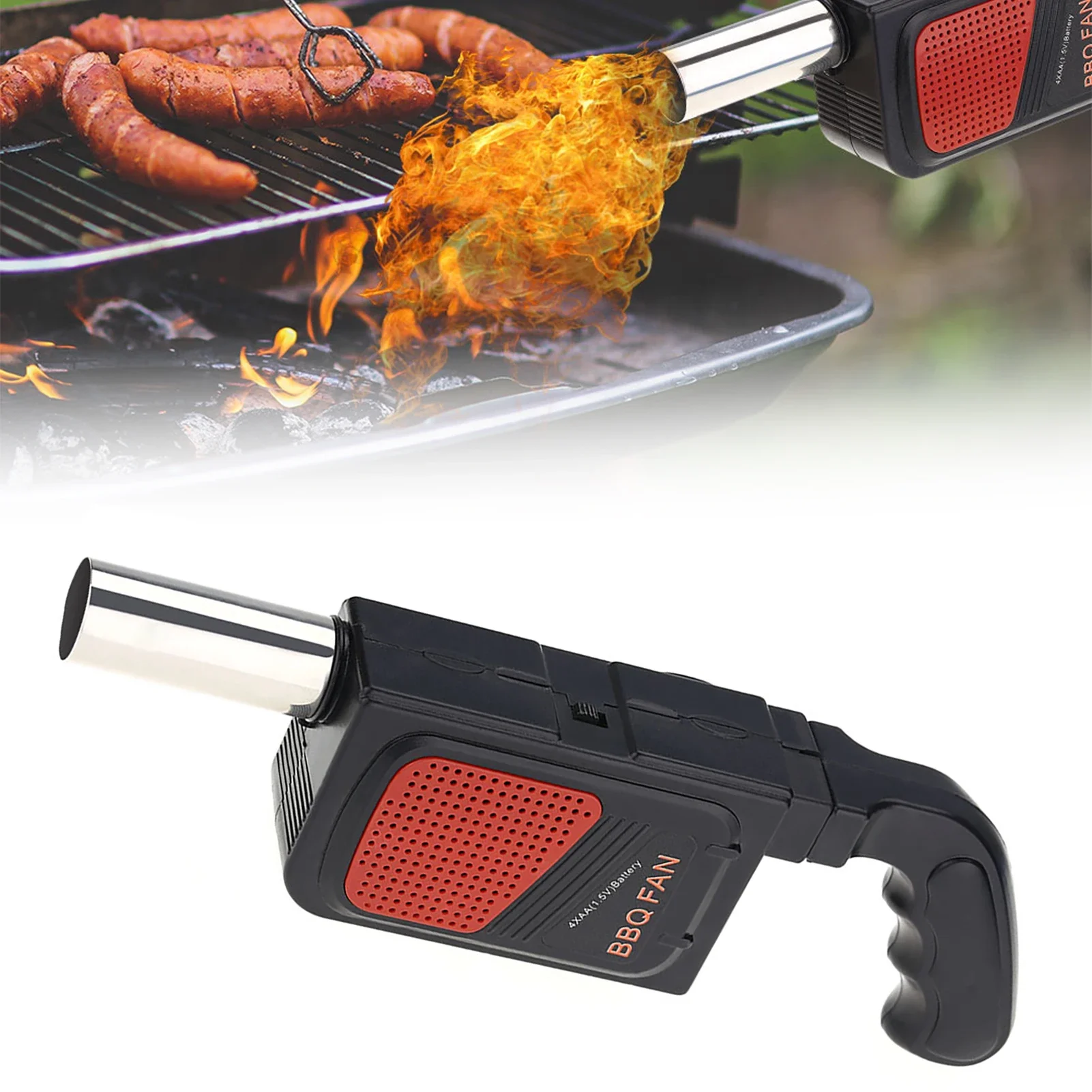 휴대용 핸드헬드 전기 바베큐 팬 공기 송풍기 야외 캠핑 - Camping Cooking Equipment 리뷰 및 가격