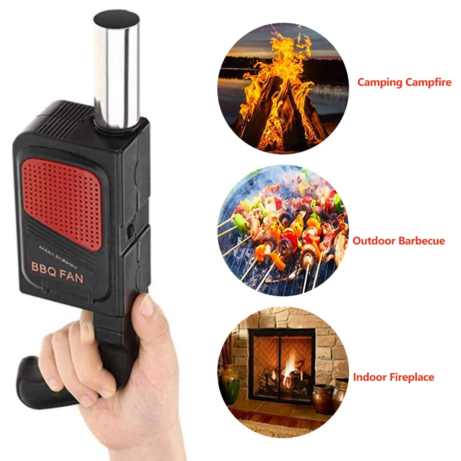 휴대용 핸드헬드 전기 바베큐 팬 공기 송풍기 야외 캠핑 - Camping Cooking Equipment 리뷰 및 가격