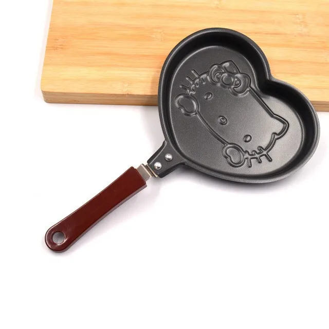 귀여운 헬로키티 미니 만화 팬케이크 계란 프라이팬 카와 - Japan Camping Cooking 리뷰 및 가격