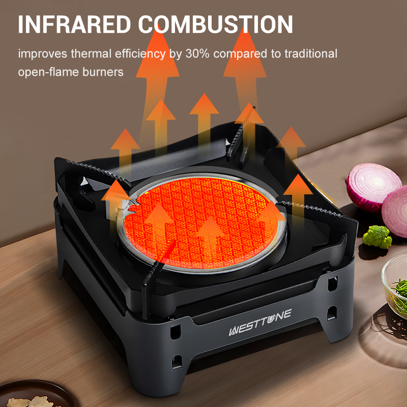 WESTTUNE 야외 적외선 연소 스토브 휴대용 요리  - Camping Cooking Windshield 리뷰 및 가격